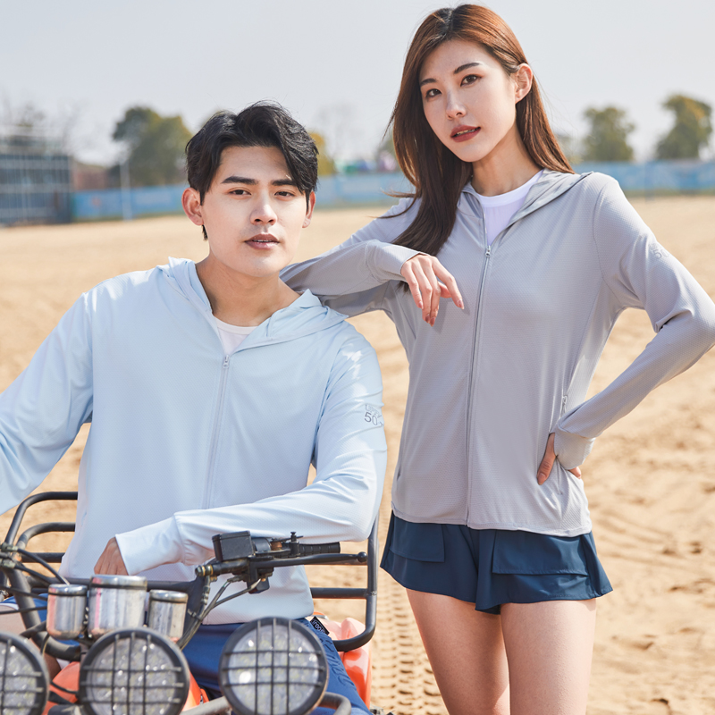 Sun Protection Shirt UPF 50+ Hoodie Long Sleeve Fishing Swim Rash Guard Shirts ...