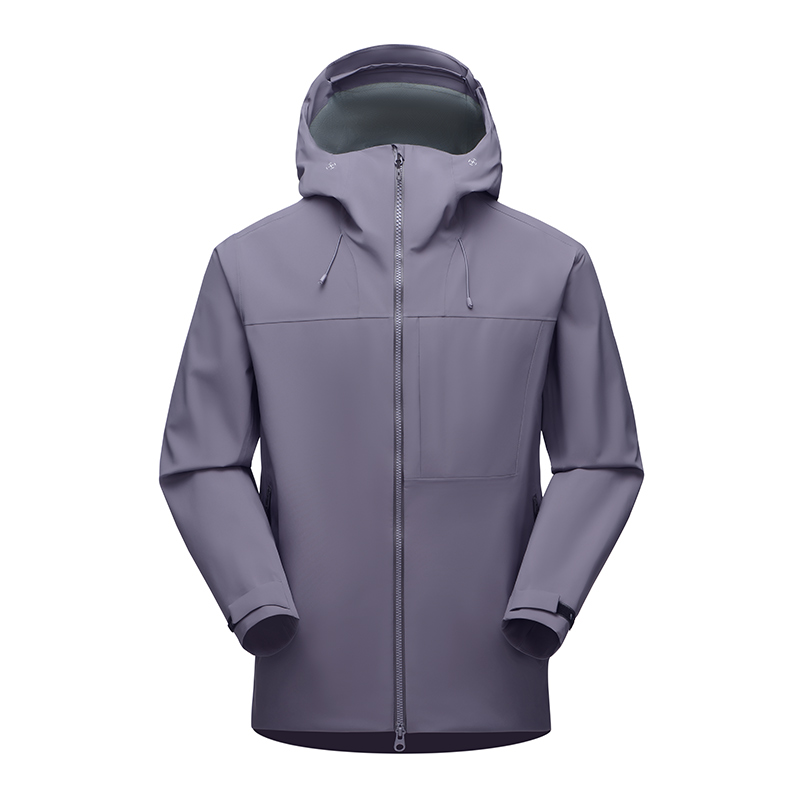 STYLE:F25637  single-layer spring and autumn new outdoor sports mountaineering suit windproof and waterproof with thin vel...