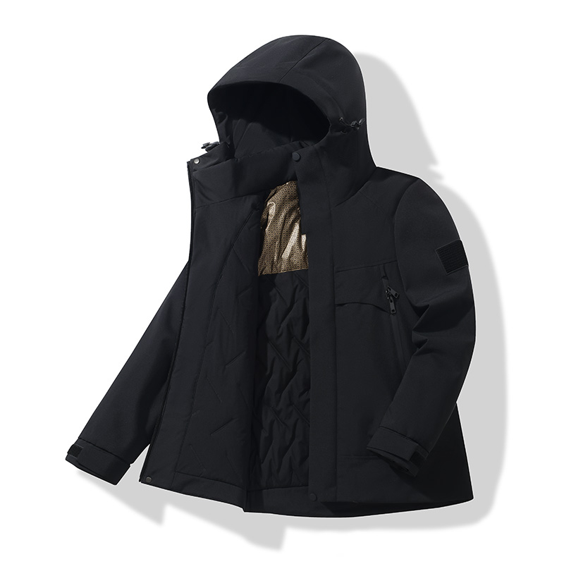 STYLE:F25875  Waterproof Ski Jacket Warm Winter Coats Windproof Winter Jackets for Women Fleece Lined Windbreaker with Hoo...