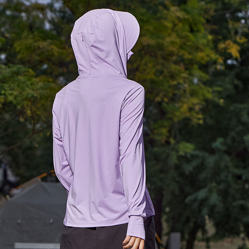Sun Protection Shirt UPF 50+ Hoodie Long Sleeve Fishing Swim Rash Guard Shirts...