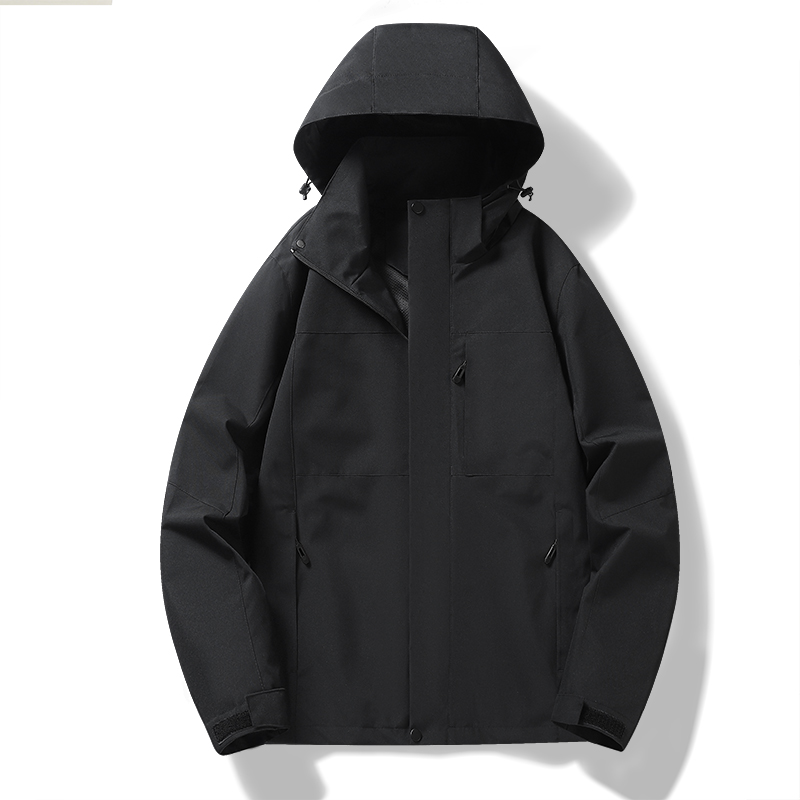 STYLE:F619D  Mens Womens Sports Camping Jacket Outdoor Fashion Mountaineering Windproof Rain Jacke - 3-in-1 Jacket - Yongz...