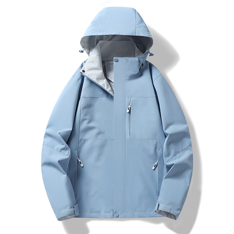 STYLE:F619D  Mens Womens Sports Camping Jacket Outdoor Fashion Mountaineering Windproof Rain Jacke - 3-in-1 Jacket - Yongz...