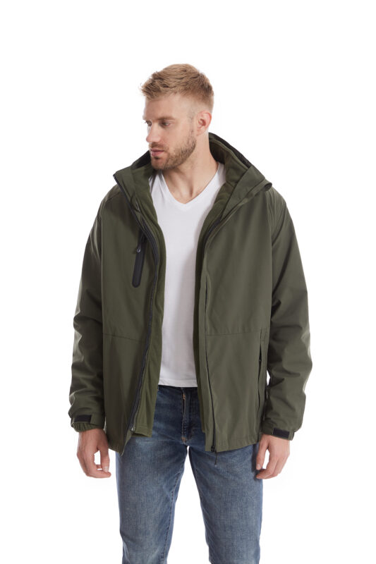 Style:2211  Heated Jacket for Men with Rechargeable Pack, Winter Windproof Ele...