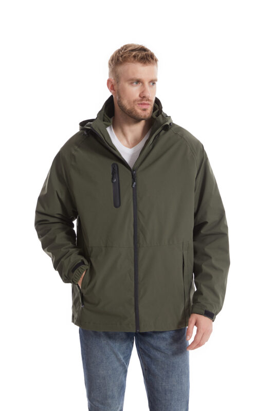 Style:2211  Heated Jacket for Men with Rechargeable Pack, Winter Windproof Ele...