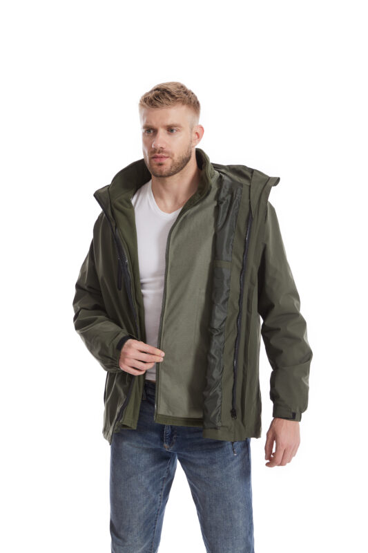 Style:2211  Heated Jacket for Men with Rechargeable Pack, Winter Windproof Ele...