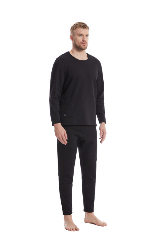 STYLE:1805   Heated Thermal Underwear for Men Women USB Charge 42 Zone Intelligent heated long johns - Heated clothing - Y...