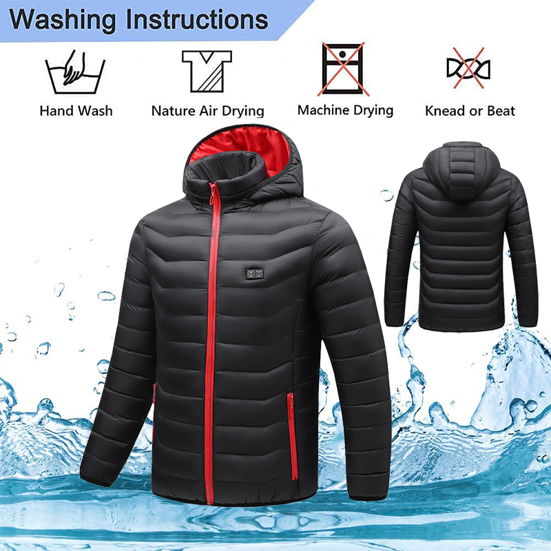 Style：M10       Rechargeable Heated Jacket with Carbon Fiber Heating Element...