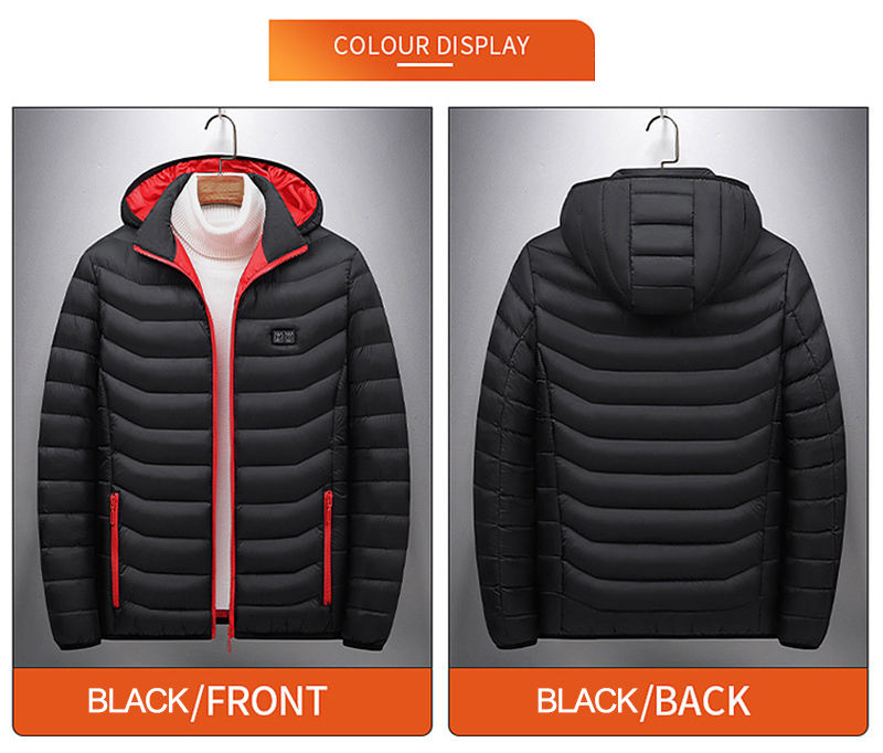 Style：M10       Rechargeable Heated Jacket with Carbon Fiber Heating Element...