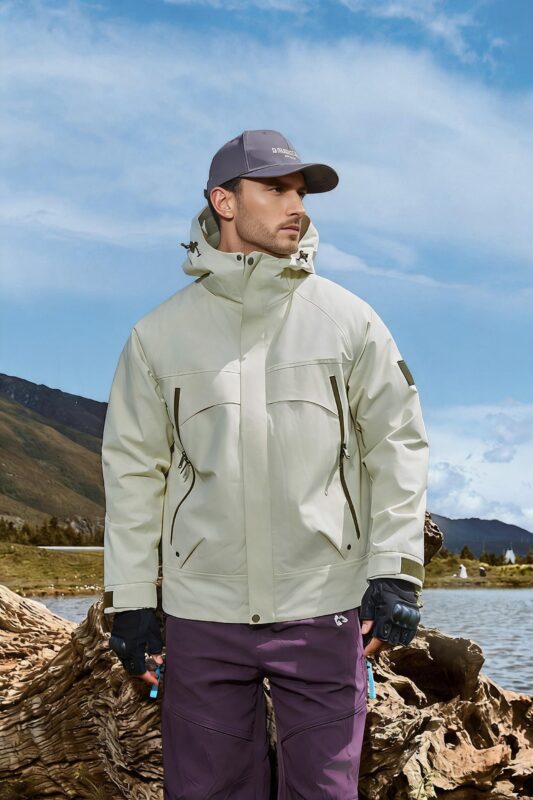 STYLE:F25875  Waterproof Ski Jacket Warm Winter Coats Windproof Winter Jackets for Women Fleece Lined Windbreaker with Hoo...
