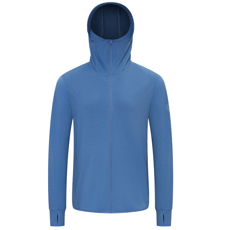 Sun Protection Shirt UPF 50+ Hoodie Long Sleeve Fishing Swim Rash Guard Shirts ...