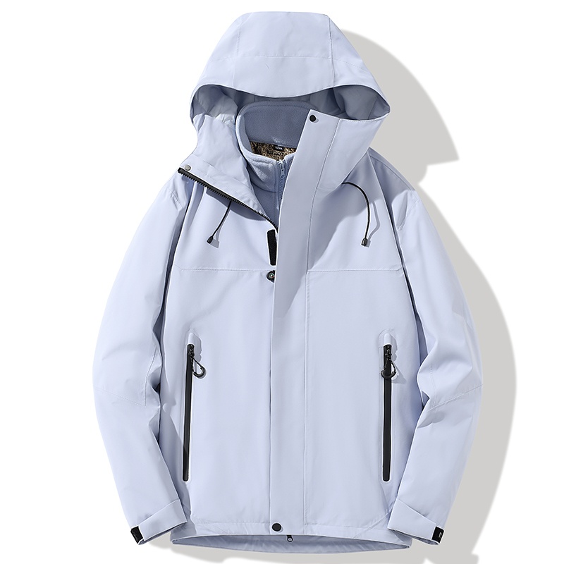 STYLE：F25591 Men’s Waterproof Warm Ski Coats Windproof Hooded Fleece L...