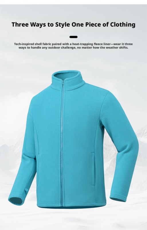 STYLE:F96888    Women’s OR  MENS  Ski Jacket – Winter Fleece Snow Coat Outdoor Warm Hiking Travel Sports Trenchcoats J...