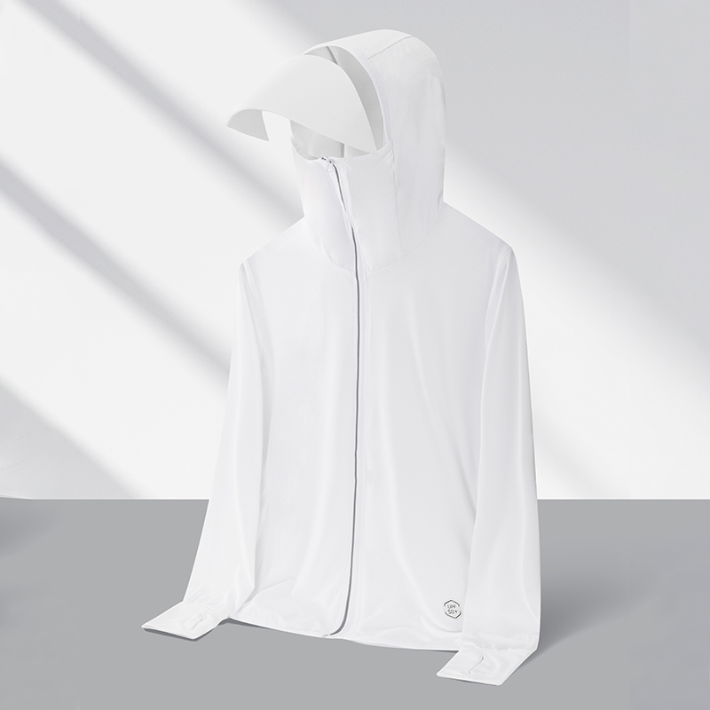 Sun Protection Shirt UPF 50+ Hoodie Long Sleeve Fishing Swim Rash Guard Shirts...
