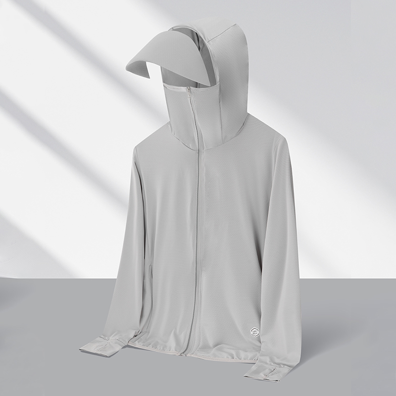 Sun Protection Shirt UPF 50+ Hoodie Long Sleeve Fishing Swim Rash Guard Shirts...