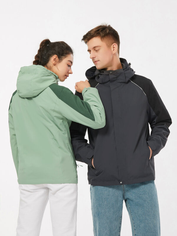 3-in-1 Winter Coats Snow Ski Jacket Waterproof Windproof Fleece Lined Winter J...