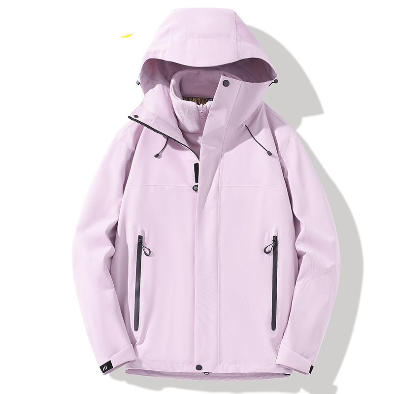 STYLE：F25591 Men’s Waterproof Warm Ski Coats Windproof Hooded Fleece L...