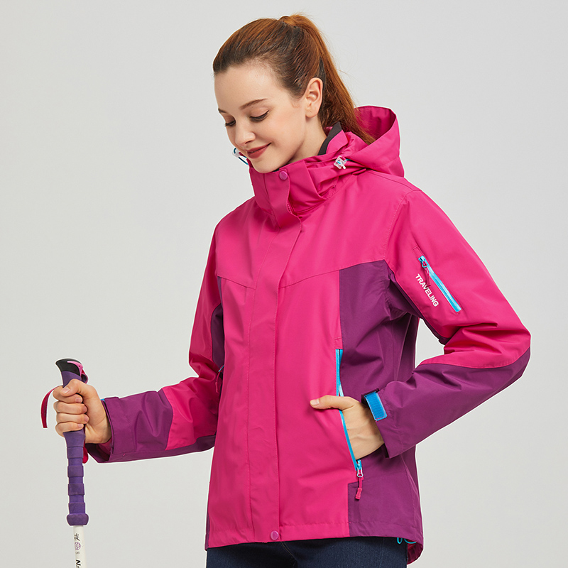 3-in-1 Winter Coats Snow Ski Jacket Waterproof Windproof Fleece Lined Winter J...