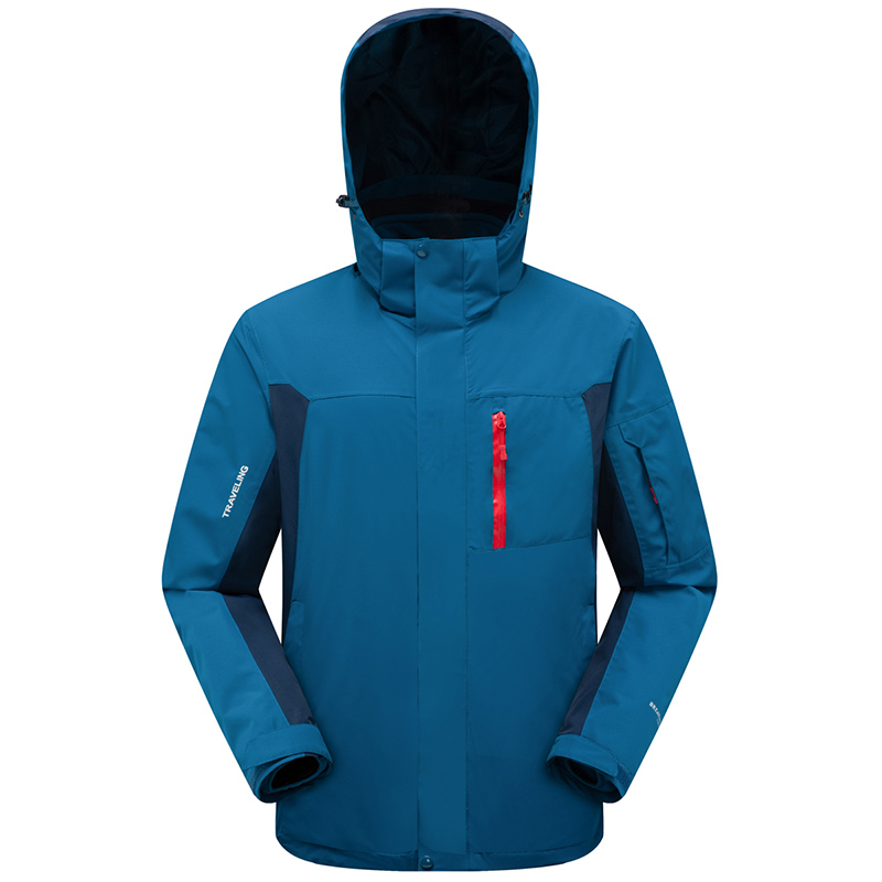 3-in-1 Winter Coats Snow Ski Jacket Waterproof Windproof Fleece Lined Winter J...