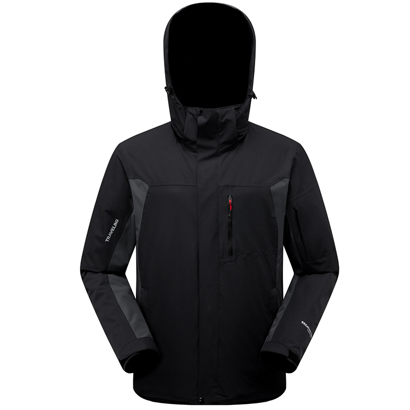 3-in-1 Winter Coats Snow Ski Jacket Waterproof Windproof Fleece Lined Winter J...