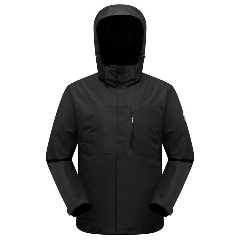 3-IN-1 Winter Coats Snow Ski Jacket Waterproof Windproof Fleece Lined Winter J...