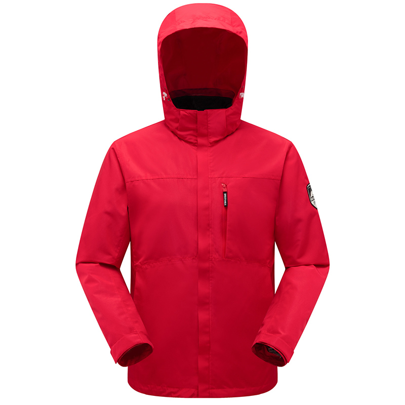 3-IN-1 Winter Coats Snow Ski Jacket Waterproof Windproof Fleece Lined Winter J...