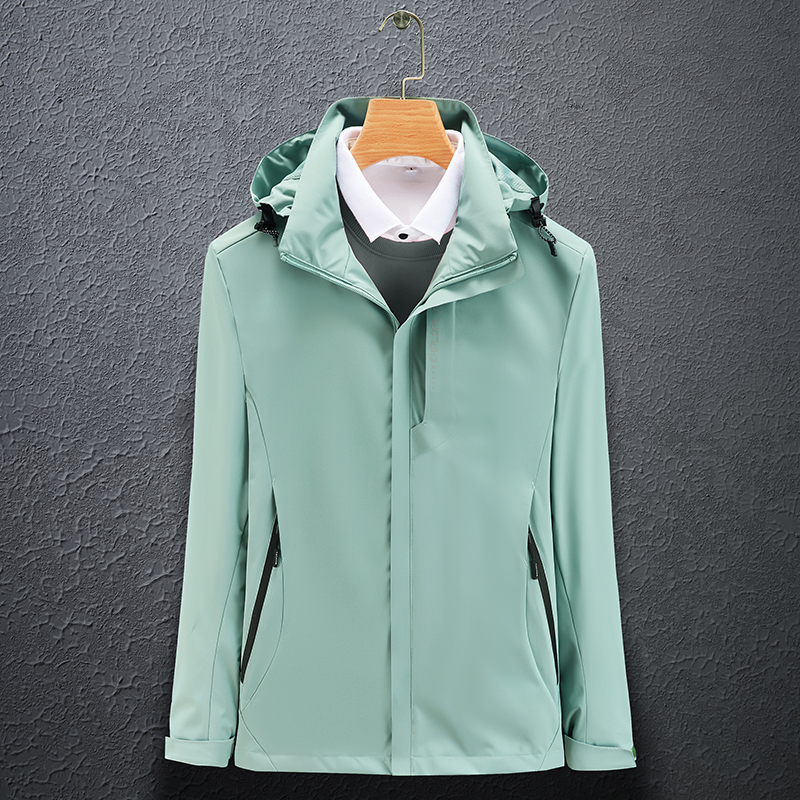 STYLE:F6266  Waterproof Hiking Jacket Women Men Fishing Trekking Windbreaker O...