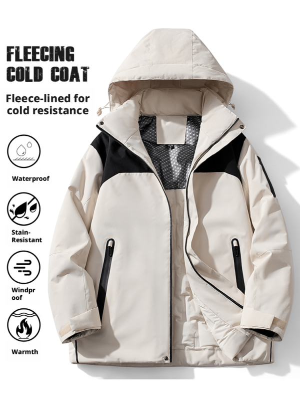 STYLE:F2568   Men Winter Jacket Outdoor Warm Casual Waterproof Windproof Thick...