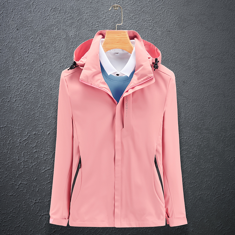 STYLE:F6266  Waterproof Hiking Jacket Women Men Fishing Trekking Windbreaker O...