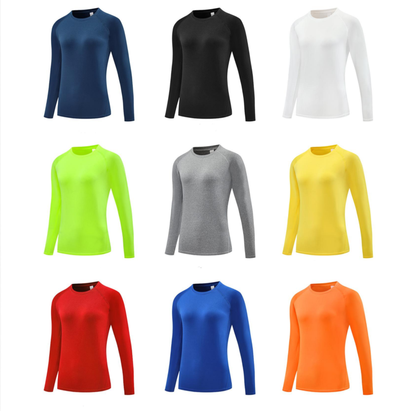 Style：JLS24-2   Women’s Compression Shirts Long Sleeve Workout Gym T-Shirt...