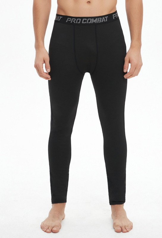 Style:JLS28 Men’s  Compression Pants with Pockets Athletic Leggings Runn...