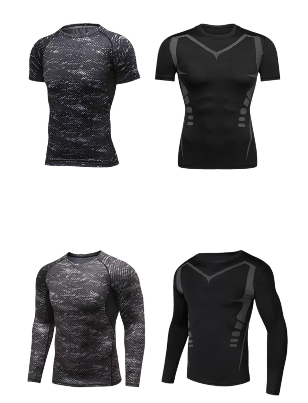 STYLE:JSY02  Men’s Sleeveless Athletic Compression Shirts Workout Tank T...