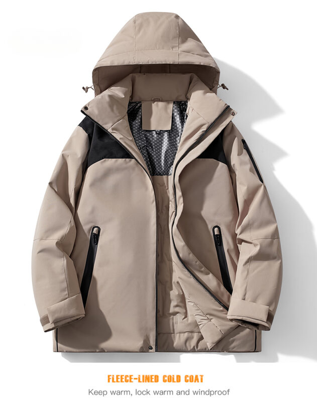 STYLE:F2568   Men Winter Jacket Outdoor Warm Casual Waterproof Windproof Thick...