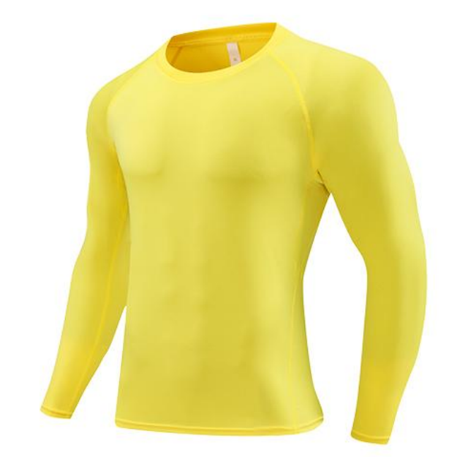 Style：JLS24    Men’s Compression Shirts Long Sleeve Workout Gym T-Shir...