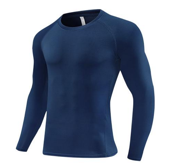 Style：JLS24    Men’s Compression Shirts Long Sleeve Workout Gym T-Shir...