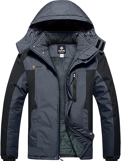 STYLE:YMX002 Men’s Ski Snow Jacket Warm Winter Waterproof Coat Snowboard...