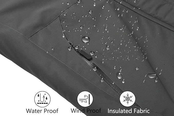 STYLE:YMX01   Women’s  mens  Waterproof Ski Jacket Warm Winter Snow Coat...