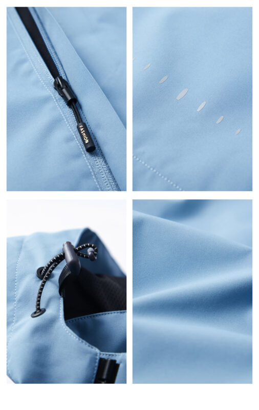 STYLE:F6266  Waterproof Hiking Jacket Women Men Fishing Trekking Windbreaker O...