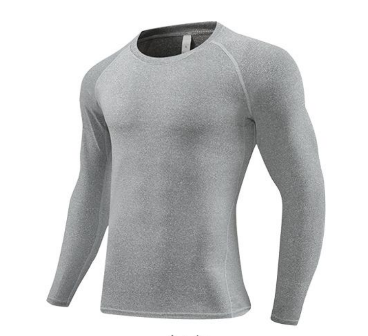 Style：JLS24    Men’s Compression Shirts Long Sleeve Workout Gym T-Shir...