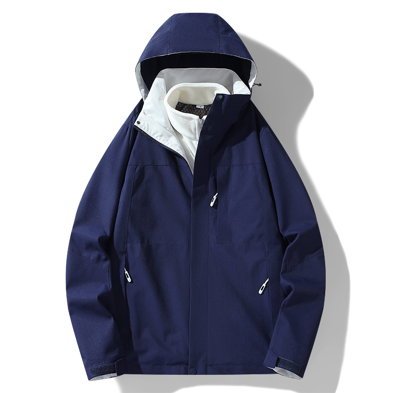 STYLE:F618S  Women’s Jacket/Trench Coat Casual Sporty Loose Fit Long Sleeve Outerwear Top - 3-in-1 Jacket - Yongzhou...