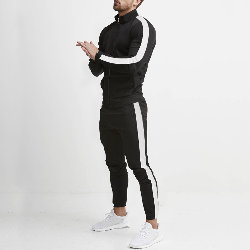 STTLE:JSY04  Men’s Premium Fitness Warm-up Slim Fit Classic Track Pants ...
