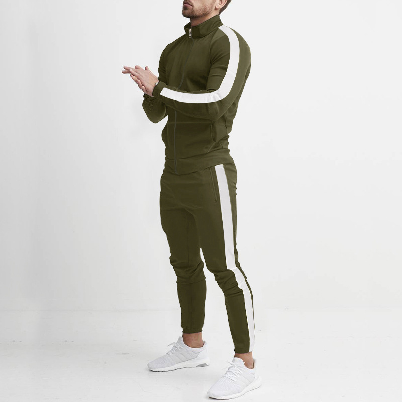 STTLE:JSY04  Men’s Premium Fitness Warm-up Slim Fit Classic Track Pants ...