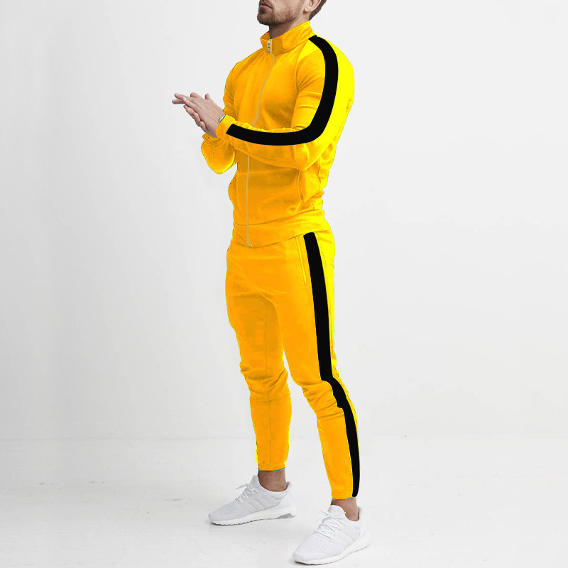 STTLE:JSY04  Men’s Premium Fitness Warm-up Slim Fit Classic Track Pants ...
