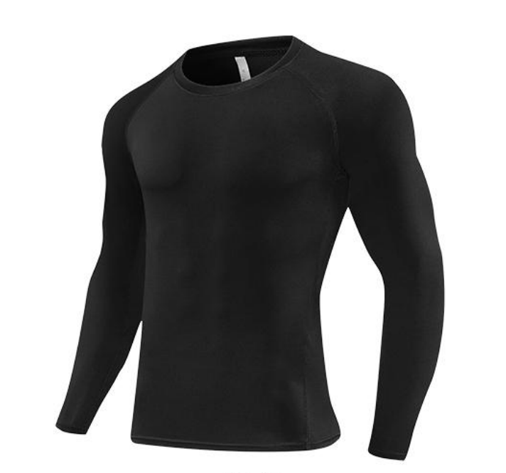 Style：JLS24    Men’s Compression Shirts Long Sleeve Workout Gym T-Shir...