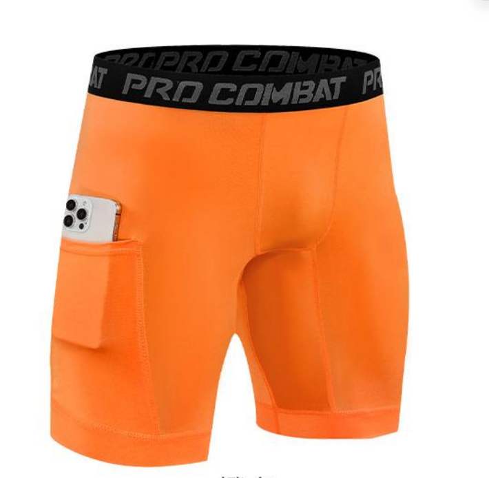 Style:JLS26   Compression Shorts Men with Pocket Spandex Athletic Baselayer Sh...