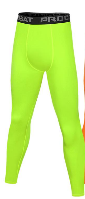 Style:JLS28 Men’s  Compression Pants with Pockets Athletic Leggings Runn...