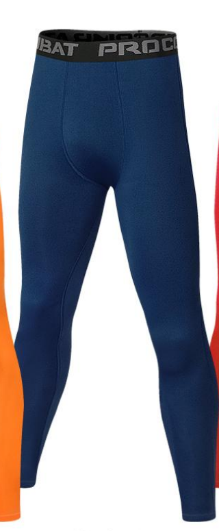 Style:JLS28 Men’s  Compression Pants with Pockets Athletic Leggings Runn...