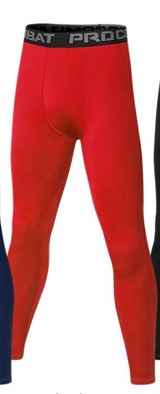 Style:JLS28 Men’s  Compression Pants with Pockets Athletic Leggings Runn...
