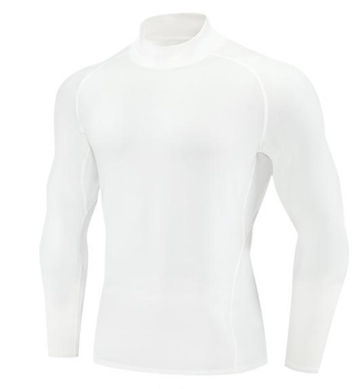 Style:JLS31   Men’s Compression Shirts Long Sleeve Mock Turtleneck Under...