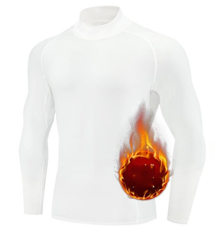 Style:JLS31   Men’s Compression Shirts Long Sleeve Mock Turtleneck Under...