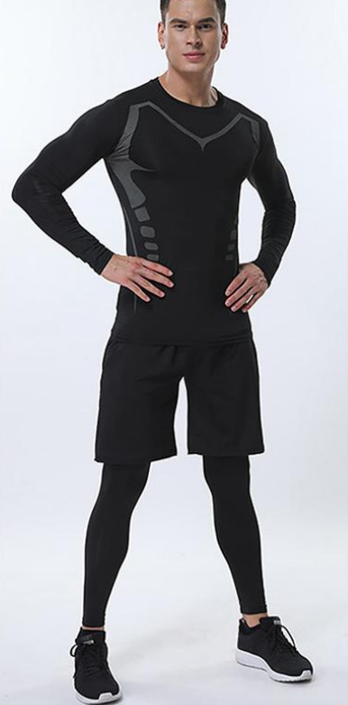 STYLE:JSY02  Men’s Sleeveless Athletic Compression Shirts Workout Tank T...